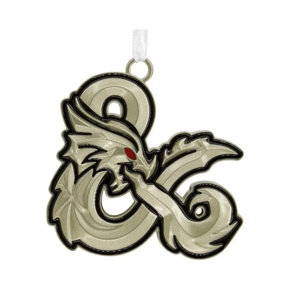 NWT Hallmark‎ Dungeons & Dragons: Honor Among Thieves Dragon Ampersand Ornament